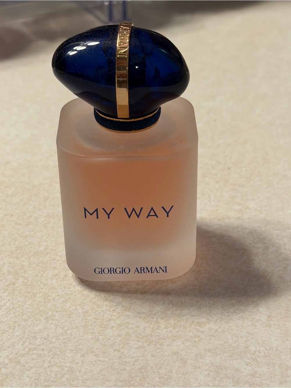 Fragrance Bottle (My Way by Giorgio Armani)